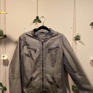 Maurice’s leather jacket